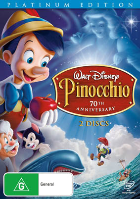 Pinocchio Greek Childrens DVD